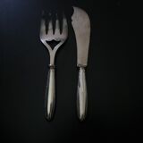 Christofle ribbon model fish serving cutlery