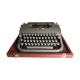 Old Japy typewriter metal grey 50's grey metal
