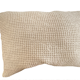 Light beige embossed cushion