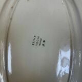 Oval iron earth dish HBCM Reine model