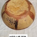 Old traditional Kabyle / Berber terracotta pottery