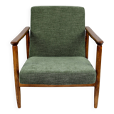Green Olive GFM-142 Armchair attributed to Edmund Homa, 1970s