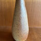 Jacques Lacheny, chamotte stoneware vase, brutalist, Puisaye