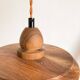 Vintage wooden pendant light