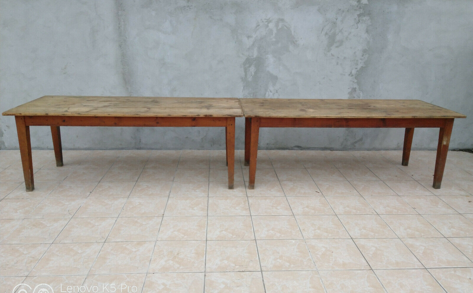 Pine farm table