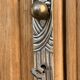Armoire parisienne art déco chêne massif brut