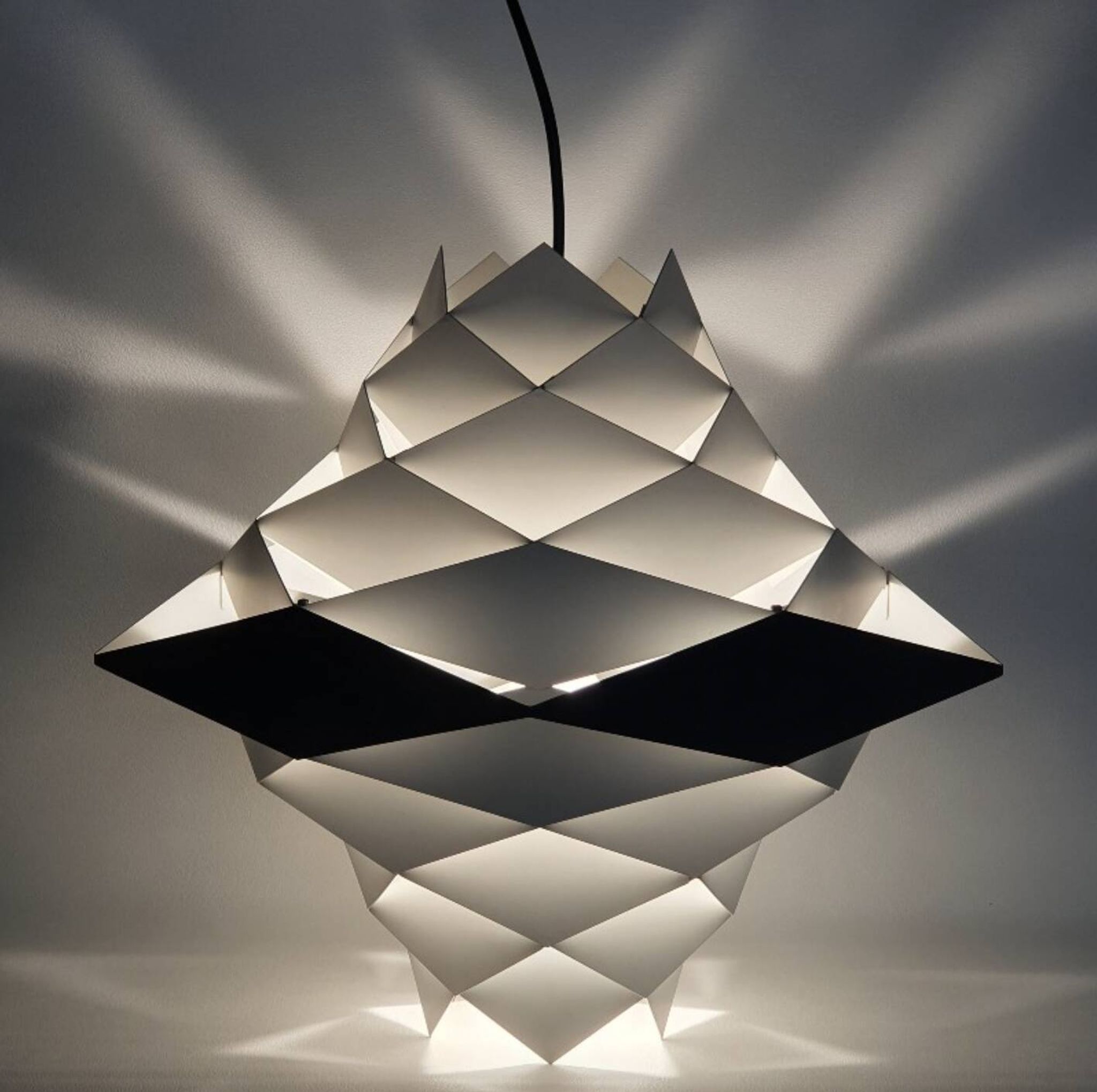 Lampe à Suspension Vintage Mid-Century Hans Følsgaard
