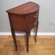 Bedside table or half-moon side furniture Louis XV style