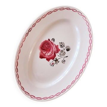 oval plate Badonviller
