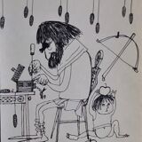 Daninos illustrations from 1962 “The Switzerland of G.Tell”