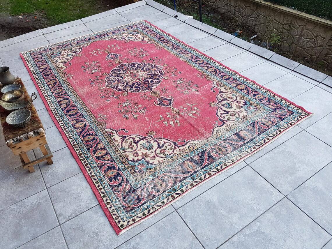 Geometric Turkish Anatolian Rug sku 2634