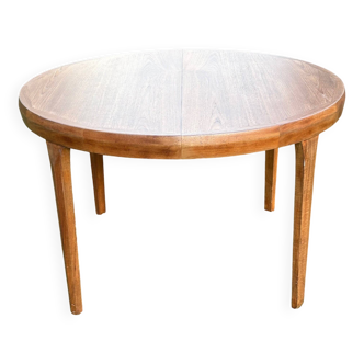 Circular teak table - Denmark 1960s