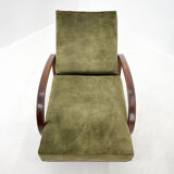 Pair of art deco adjustable armchairs 1930's