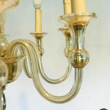 Murano glass chandelier Eight arms of light XX century