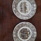 Gien dessert plates