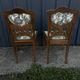 Paire de fauteuils et paire de chaises Art Nouveau