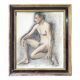 Dessin 1930 "Jeune homme de profil"