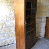 Art Deco oak bookcase 30s