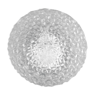 Wall light 1970 chiseled glass