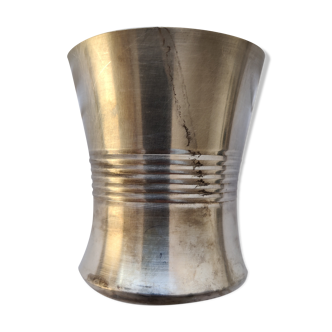 Timpani cup in silver metal st Médard 1960
