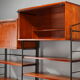 Scandinavian wooden bookcase from the 1960s