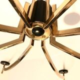 8-branch Italian design 60s chandelier