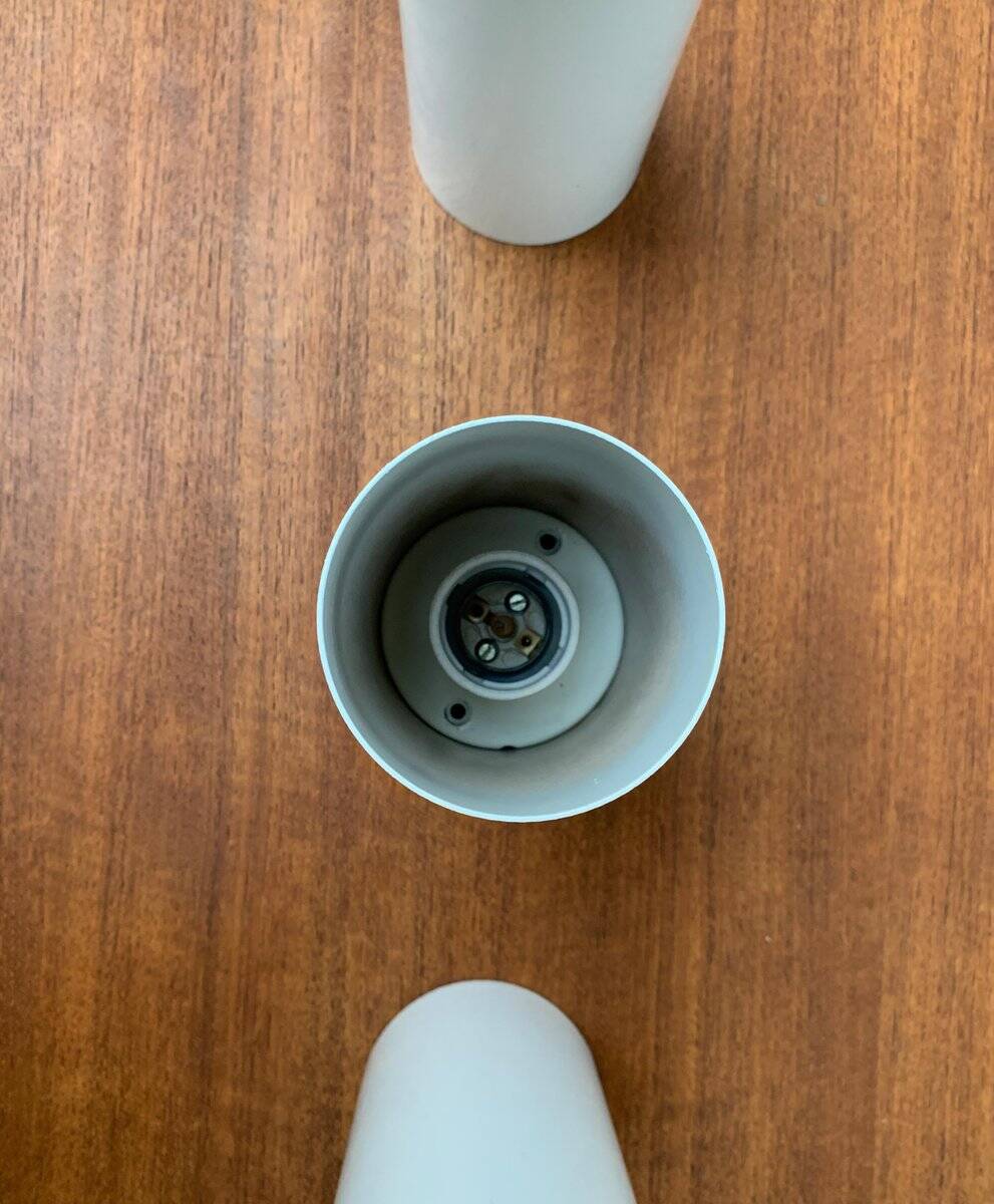 Mid-Century Minimalist Pipe Ceiling Light, Set of 3