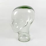 Head hat Marotte in thick glass