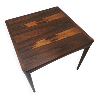Square rosewood side table