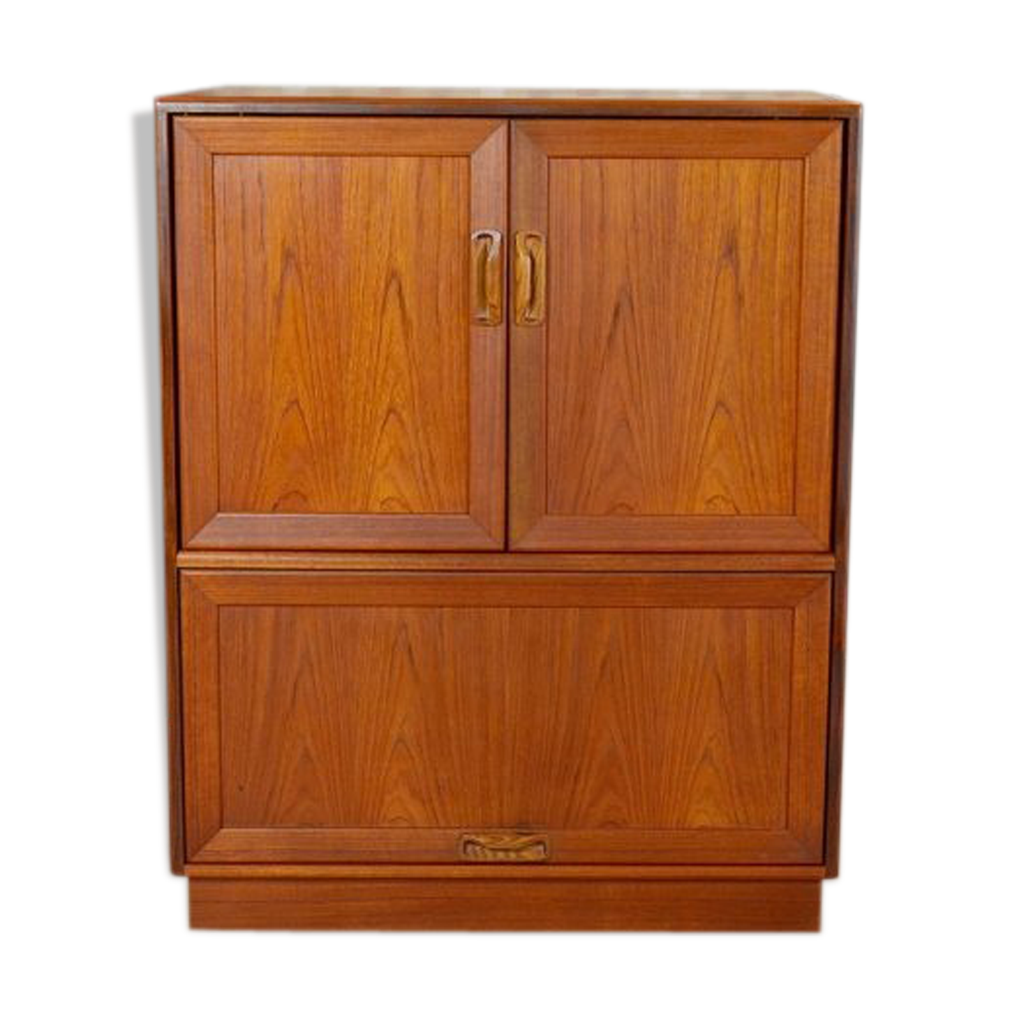 Scandinavian TV cabinet Scandinavian vintage teak 1970