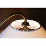 Brass and marble floor lamp, Italy 1950s