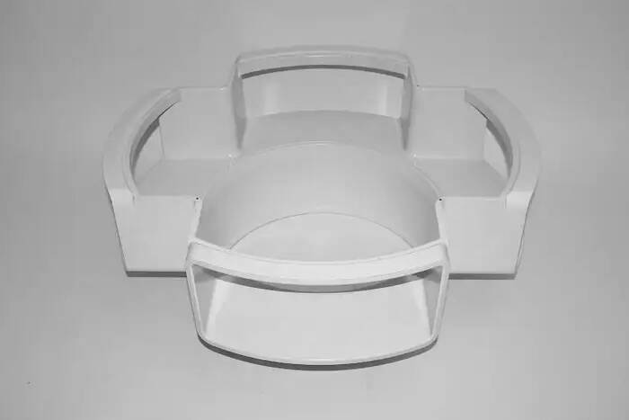 Vintage UFO Coffee Table • Jean Maneval • Space Age • 1970