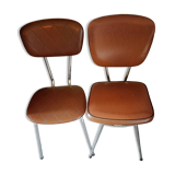 Set of two vintage 60s Sky chairs