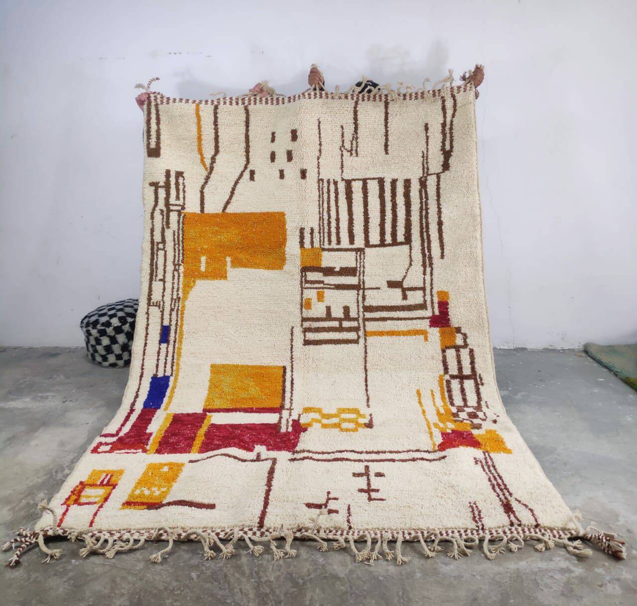 Handmade Moroccan Berber rug 300 x 200 cm