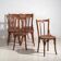 Set of 6 antique bentwood chairs – Central Europe, circa 1900