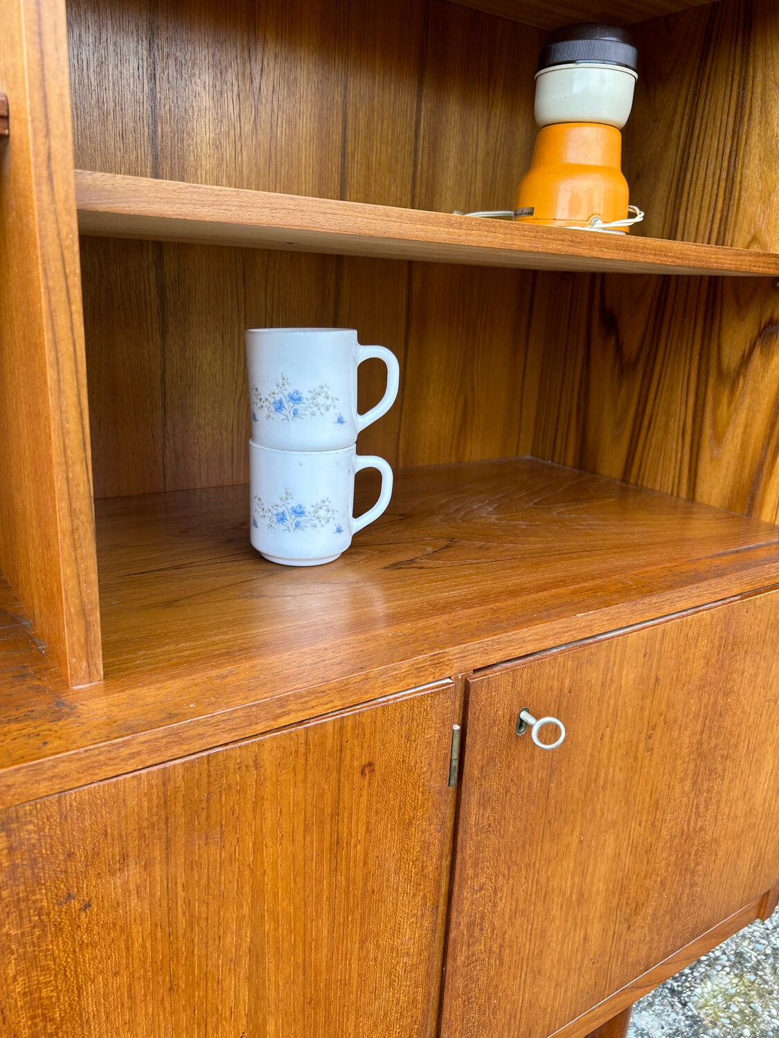 Vintage Scandinavian footwalk compass