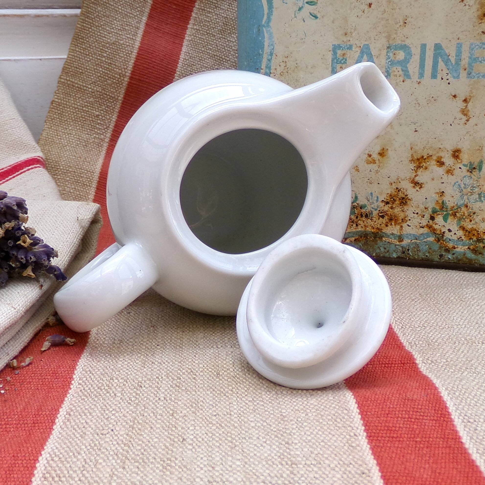 Petit pot à eau chaude/crémier/pot à lait bavarois vintage Eschenbach Rosen