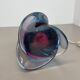 Large 41cm sommerso murano glass flavio poli attr. table light, italy, 1960s