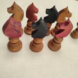 Wooden horses
