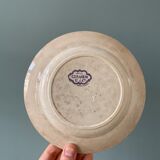 Series of 12 mismatched Terre de Fer dessert plates