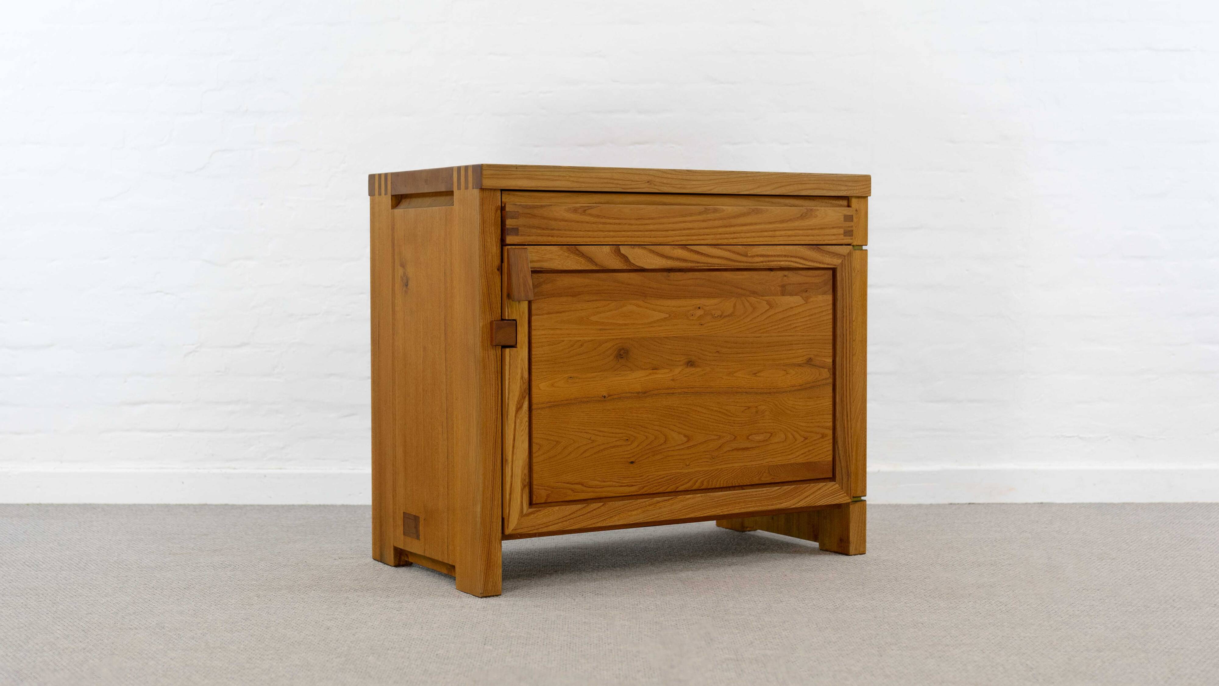 Sideboard Model R09 by Pierre Chapo in solid elm