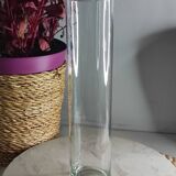 Glass tube vase