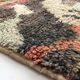 Moroccan Berber boujaad ecru carpet with colorful patterns 303x197cm
