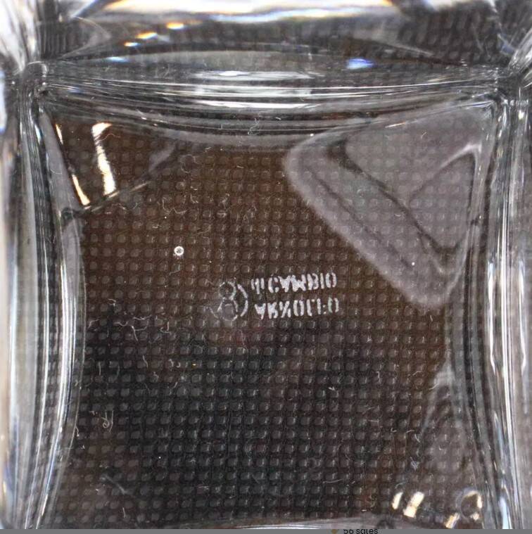 Glass service for 6, 17 pieces Sergio Asti for Arnolfo di Cambio.