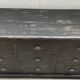 Furniture of trade nine drawers three shelves patina black