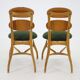 Paire de chaise Musicale de Vilhelm Lauritzen, Danemark