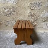 Mini wooden bench