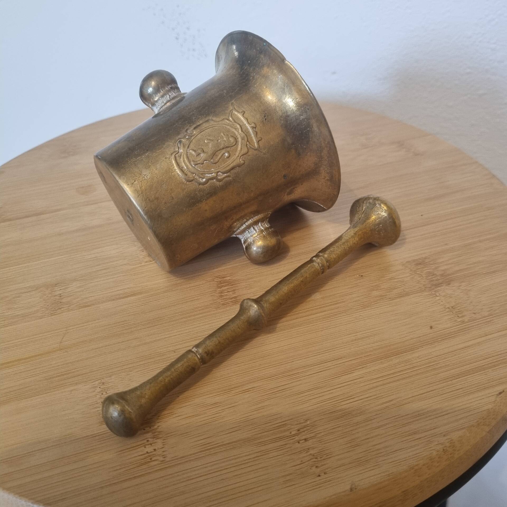 Pilon en bronze massif, 1970