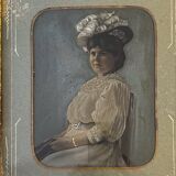 Photographie argentique ancienne, portrait , XIX siècle
