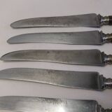 Couteaux anciens Sheffield service de table